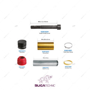 K000935 Caliper Guides Seals Repair Kit