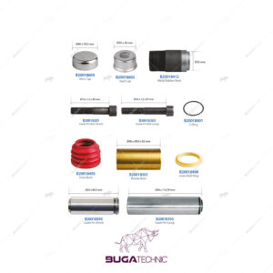 Caliper Guides Seals Repair Kit
