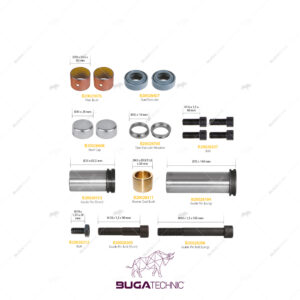 MCK1243 Caliper Guides Seals Repair Kit