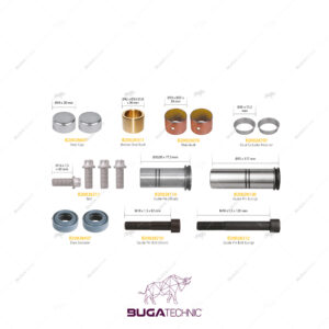 MCK1254 Caliper Guides Seals Repair Kit