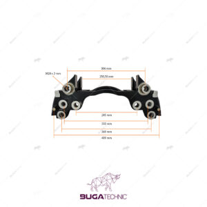 1489072 D Duco Type 22,5" Caliper Carrier (Right - Left)