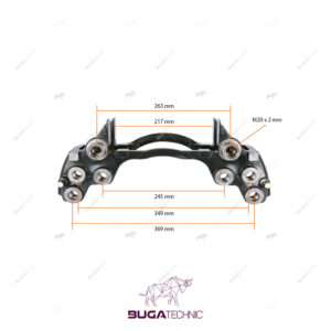 68323539 Duco Type 19" Caliper Carrier (Right - Left)