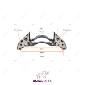 81508046355 WBC Pan 17 Caliper Carrier (Right)
