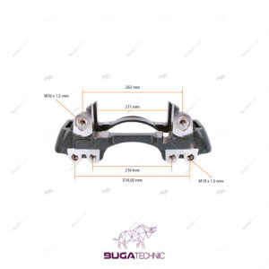 6401950690 WBC PAN 22.5 Caliper Carrier (Right)